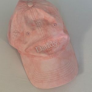 Pink Tie-Dye Daddy Dad Hat